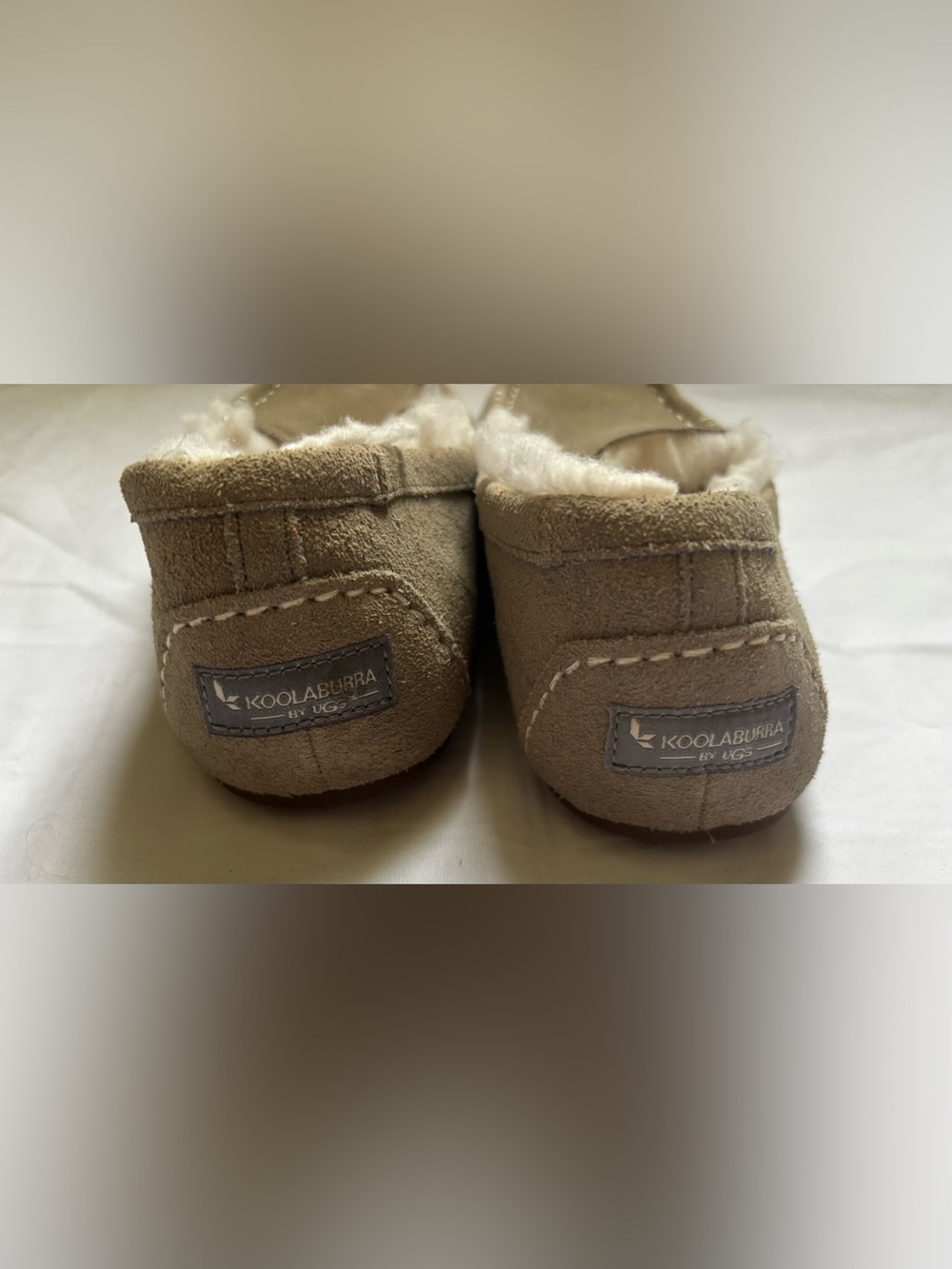 Women’s Koolaburra by UGG “Lezly”moccasin slippers in tan sz 6.5 - Picture 5 of 6